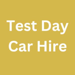 Test Day Car Hire £165 inc Warm Up Before Test To Prepare.